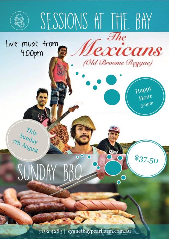 Sunday BBQ 27th August The Mexicans