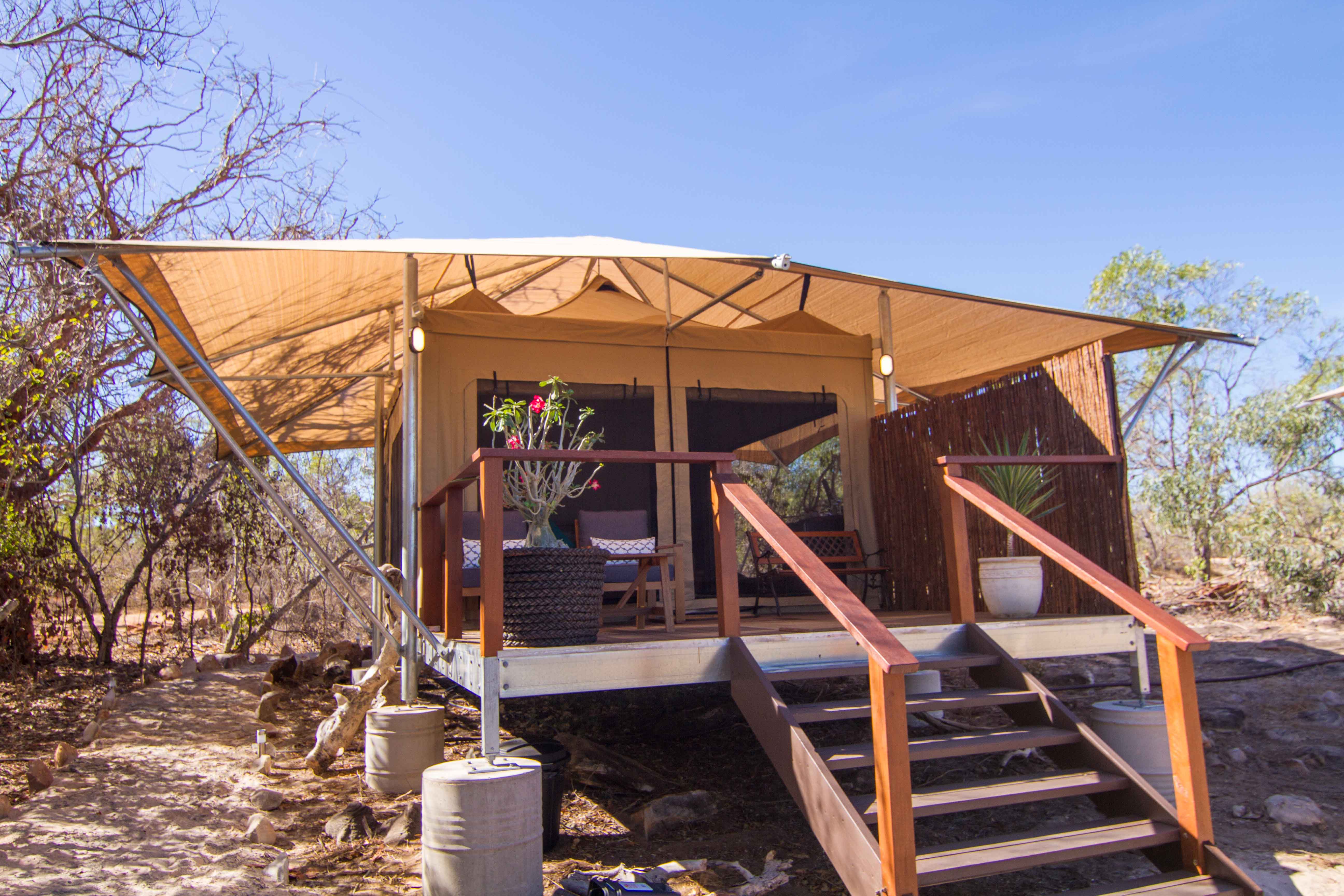luxury safari tents melbourne