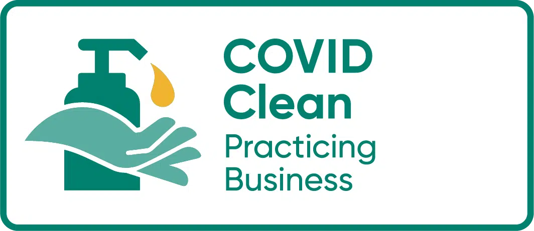 COVID Clean Badge