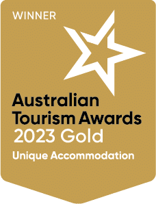 Australian Tourism Awards 2023 Gold Winner Badge